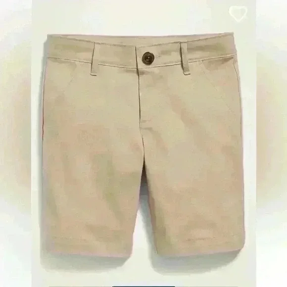 Old Navy Khaki Bermuda Stretch Shorts Girls Size 6 - Picture 4 of 4